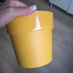 Okergele Elho Bloempot - Diameter 18 cm, Tuin en Terras, Bloempotten, Kunststof, Gebruikt, Rond, Tuin