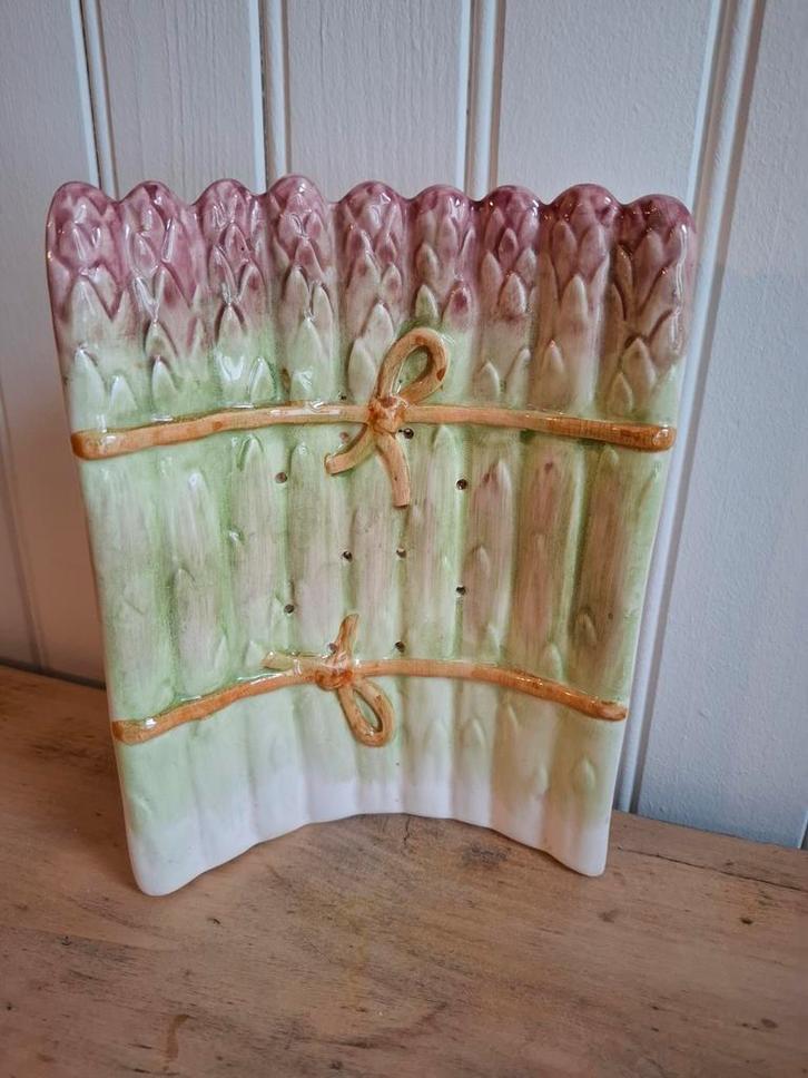 Vintage aspergeschaal, Frankrijk, Huis en Inrichting, Keuken | Servies, Zo goed als nieuw, Schaal of Schalen, Overige stijlen