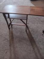 Antiek naaimachine tafel, Huis en Inrichting, Tafels | Sidetables, Gebruikt, 75 cm of meer, Eikenhout, Ophalen of Verzenden