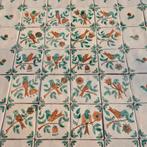 56 Decoratieve tegels 12.8x12.8 met afbeelding vogels/bloem, Ophalen
