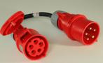CEE 32A verloop stroom adapter 380V - 400V Heavy Duty, Verzenden, Nieuw, Onderhoud en Reparatie