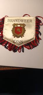 Brandweer Oss Vaandel, Verzamelen, Militaria | Algemeen, Ophalen of Verzenden, Overige soorten, Nederland, Vlag of Vaandel