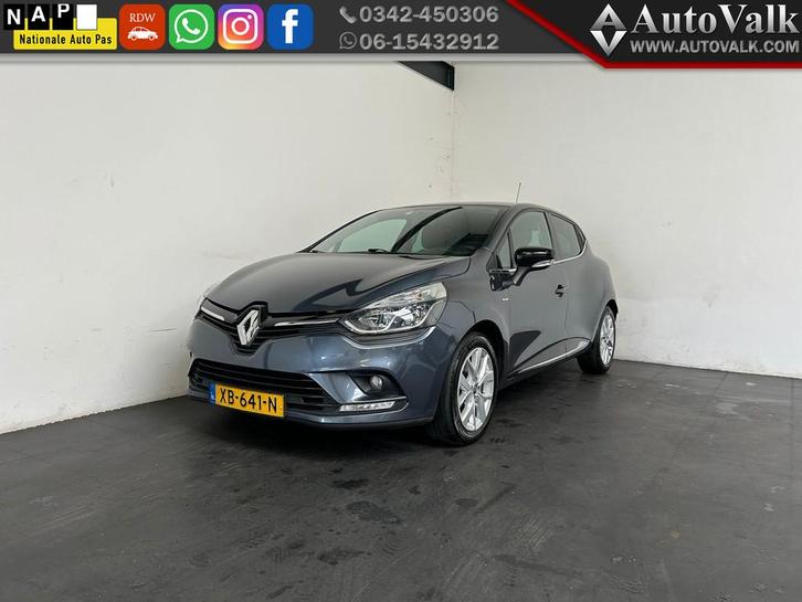 Renault Clio 0.9 TCe Limited (bj 2018), Auto's, Renault, Bedrijf, Te koop, Clio, ABS, Airbags, Airconditioning, Alarm, Bluetooth