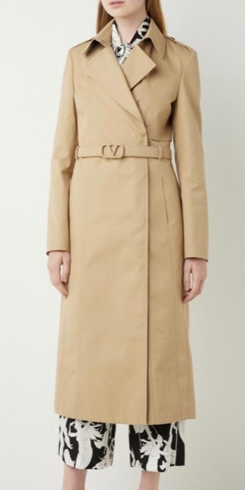 Valentino trenchcoat !!NIEUW!! maat S twv 2900 eur, Kleding | Dames, Jassen | Zomer, Nieuw, Maat 36 (S), Beige, Ophalen of Verzenden