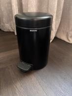 Brabantia NewIcon Pedaalemmer 3 Liter zwart, Huis en Inrichting, Woonaccessoires | Prullenbakken, Minder dan 10 liter, Ophalen of Verzenden