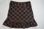 Rok Vero Moda met wol - ruit bruin blauw rood - maat 42, Bruin, Vero Moda, Maat 42/44 (L), Ophalen of Verzenden