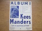 KEES MANDERS ALBUM, Gebruikt, Piano, Ophalen of Verzenden, Artiest of Componist