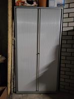 Roldeurkast / archiefkast grijs, Huis en Inrichting, Kasten | Roldeurkasten en Archiefkasten, Ophalen, Minder dan 50 cm, Gebruikt