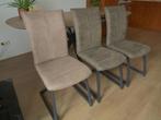 6 Eetkamer stoelen, Ophalen, Overige kleuren, Zo goed als nieuw, Metaal