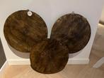 Wandpaneel, wanddecoratie, hout, Huis en Inrichting, Woonaccessoires | Overige, Ophalen of Verzenden, Nieuw