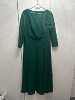 Donker groene galajurk / abiye, Ophalen of Verzenden, Zo goed als nieuw, Groen, Galajurk