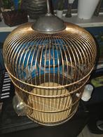 Gouden aluminium vogelkooi (46x30cm) inclusief accessoires!, Dieren en Toebehoren, Vogels | Hokken en Kooien, Ophalen of Verzenden