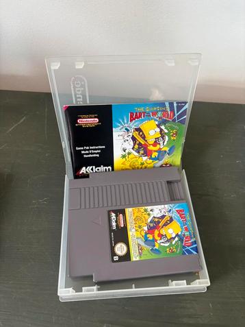NES - Bart vs The World beschikbaar voor biedingen