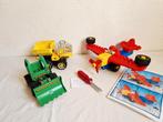 Technisch Duplo Toolo set 2917 + shovel en kiepwagen, Ophalen of Verzenden, Gebruikt, Duplo