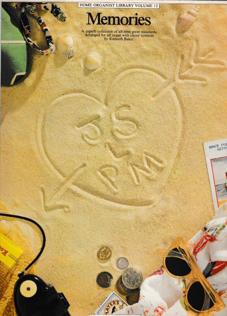 Kenneth Baker - Memories - HOME ORGANIST LIBRARY VOLUME 12, Muziek en Instrumenten, Bladmuziek, Gebruikt, Artiest of Componist