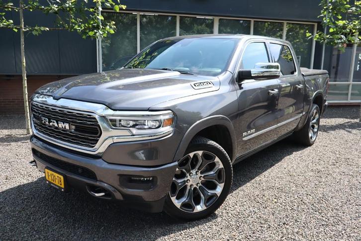 Dodge RAM 1500 LIMITED 5.7 V8 4x4 model 2019 met panoramadak, Auto's, Bestelauto's, Bedrijf, 360° camera, 4x4, ABS, Achteruitrijcamera