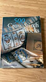 500 Cross-Stitch Blocks Anna Davidson, Boeken, Ophalen, Anna Davidson, Zo goed als nieuw, Borduren en Naaien