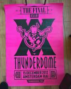 Thunderdome Final Exam Poster - Zeer Goede Staat!, Ophalen of Verzenden, Deurposter of groter, Rechthoekig Staand, Muziek