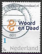NL 1 Pers.zegel Woord en Daad 2023, Postzegels en Munten, Na 1940, Verzenden, Gestempeld