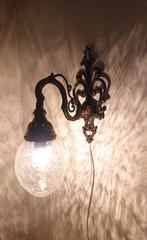 wandlamp met craquelé pegel, Ophalen of Verzenden, Nieuw, Glas, Oosters klassiek