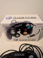 Nintendo GameCube Controller – Zwart (met doos & inlay), Spelcomputers en Games, Ophalen of Verzenden, Gebruikt, Gamecube, Overige controllers
