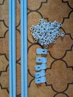 Gordijnrails Subtile wit met toebehoren, Ophalen, 200 cm of meer, Wit, Zo goed als nieuw