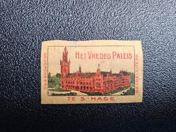 Luciferetiket Vredespaleis Den Haag beschikbaar voor biedingen