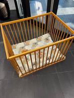 Kinderbox, Ophalen, Gebruikt, Vierkant, In hoogte verstelbaar