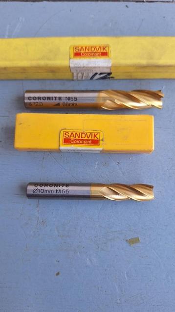 Diverse vingerfrezen Sandvik Coromant, LMT Fette beschikbaar voor biedingen