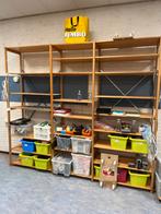 Lundia Stellingkast 284x50x250cm met 24 Legplanken, Ophalen, Gebruikt