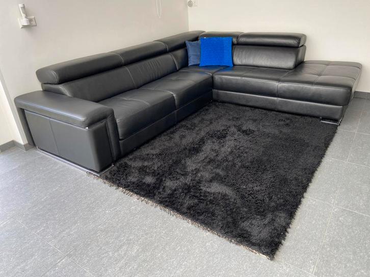 Vloerkleed Alians zwart 230x160, Huis en Inrichting, Stoffering | Tapijten en Kleden, Zo goed als nieuw, Ophalen of Verzenden