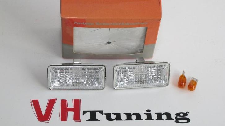 MHW 426311 zijknipperlichten zilver/chroom VW Golf 3, Vento, Auto diversen, Tuning en Styling, Ophalen of Verzenden