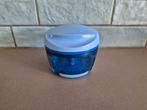 Tupperware Mini Quick Chef Uiensnijder Blauw, Huis en Inrichting, Keuken | Tupperware, Ophalen of Verzenden, Gebruikt, Blauw, Overige typen
