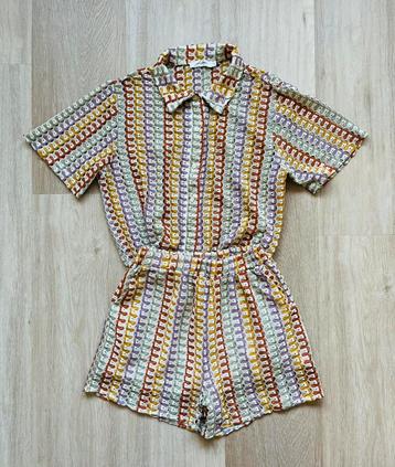 Two piece crochet ambika blouse + short beschikbaar voor biedingen