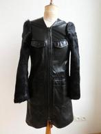 3.1 Phillip Lim jas maat 32/34 zwart leer en pony haar ZGAN, Verzenden, Zwart, Zo goed als nieuw, Maat 34 (XS) of kleiner