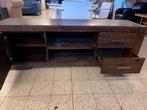 Houten TV-meubel - Breed en Stijlvol, Ophalen, Gebruikt, Eikenhout, Kingloop