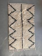 Origineel Marokkaans Berberkleed 73x125cm, 100 tot 150 cm, Wit, Zo goed als nieuw, Rechthoekig