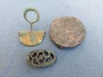 Vroeg middeleeuwse koperen en bronzen - bodemvondsten, Antiek en Kunst, Antiek | Koper en Brons, Ophalen of Verzenden, Brons