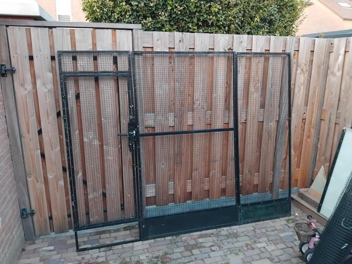 Aluminium voiliere panelen, Dieren en Toebehoren, Vogels | Hokken en Kooien, Gebruikt, Volière, Aluminium, Ophalen