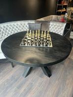 Eettafel Watson van Richmond Interiors 140 - kleur zwart, Rond, Ophalen of Verzenden, Zo goed als nieuw, Vijf personen of meer