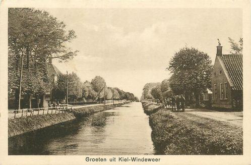 (378-332-043) Kielwindeweer Groeten uit, Verzamelen, Ansichtkaarten | Nederland, Groningen, Verzenden