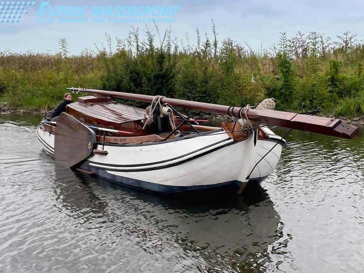 Barkmeijer Zeiltjalk 845 (bj 1901), Watersport en Boten, Kajuitzeilboten en Zeiljachten, Gebruikt, 6 tot 9 meter, Overige brandstoffen