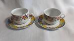 DOUWE EGBERTS JAROLINA kopjes en schoteltjes, 2 stuks, Ophalen of Verzenden, Zo goed als nieuw, Overige stijlen, Kop(pen) en/of Schotel(s)