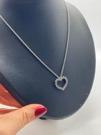 A653 Prachtige zilveren Esprit ketting met hart hanger, Sieraden, Tassen en Uiterlijk, Kettingen, Ophalen of Verzenden, X, Zilver