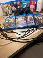PS4 Slim, Spelcomputers en Games, Spelcomputers | Sony PlayStation 4, Met 2 controllers, 500 GB, Zo goed als nieuw, Ophalen