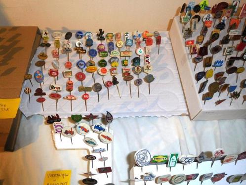 Verzameling Speldjes Totaal 435 X, Sport, Food,Drank ,Huisho, Verzamelen, Speldjes, Pins en Buttons, Gebruikt, Speldje of Pin