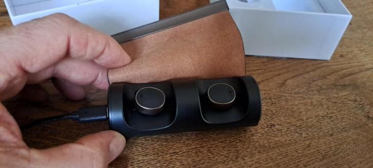 Bluetooth muziekoortjes, Telecommunicatie, Mobiele telefoons | Oordopjes, Zo goed als nieuw, In oorschelp (earbud), Bluetooth