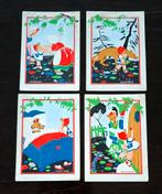 4 ansichtkaarten: Willy Schermelé, jaren 40/50, Verzamelen, Ophalen of Verzenden, 1940 tot 1960, Ongelopen