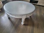 Grijze salontafel rond diameter 99 cm, Huis en Inrichting, Ophalen, Gebruikt, 50 tot 100 cm, Rond