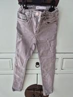Zara skinny jeans maat 122 met diamantjes, Kinderen en Baby's, Broek, Gebruikt, Meisje, Ophalen of Verzenden